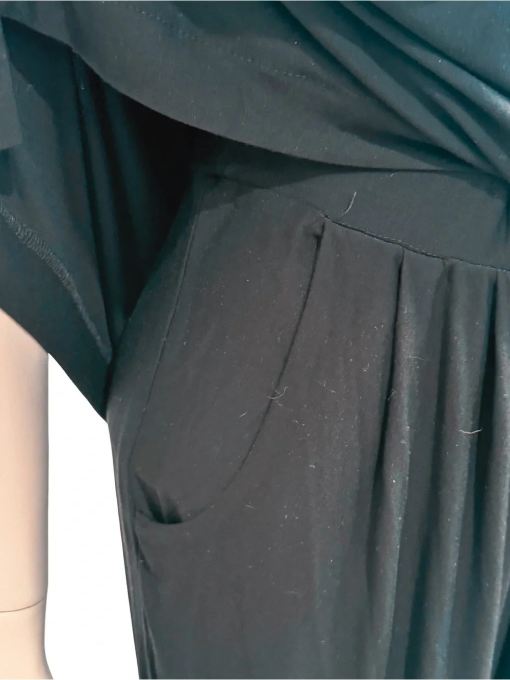 Pure Essence Bamboo Overlay Jumpsuit Black Small Canada - Picture 7 of 8